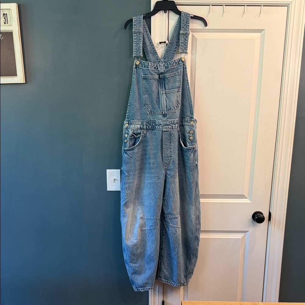 We The Free Barrel Overalls